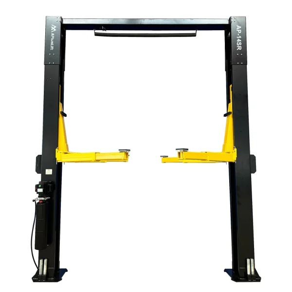 APlusLift 14,000LB 2-Post Overhead Single Release Direct Drive Car Lift with 3 Year Warranty – AP-14SR