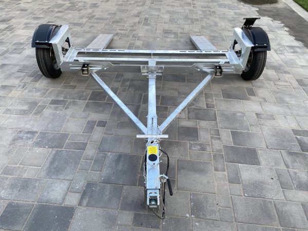 Galvanized Stand Up Car Tow Dolly - Image 7