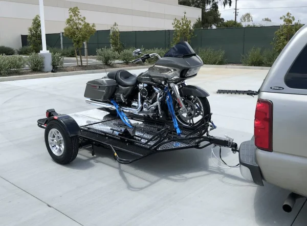 Three Rail Motorcycle Trailer - Image 3